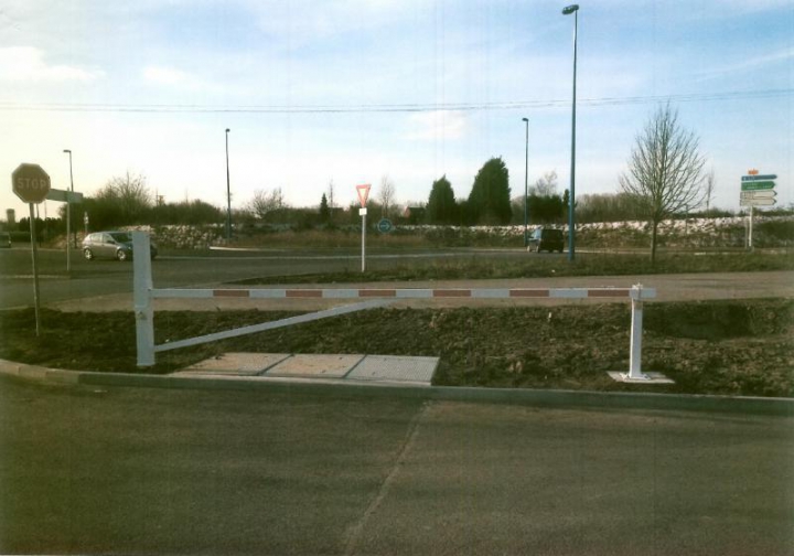 Barrière tournante St Fiacre (Chantier Leroy Merlin 62)